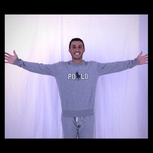 GREY SWEAT SHORT - CREW NECK ⚓️🗿💨🌪